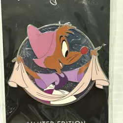 Disney WDI Perla Mouse (Cinderella) Profile Pin LE 300 - Image 2