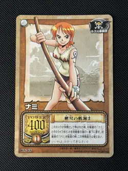 2002 One Piece Carddass Nami BN-05 Promo Card Tournament limited edition Rare - Image 1