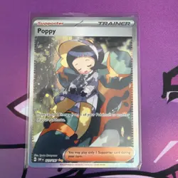 Poppy 227/197 - Special Illustration Rare - Obsidian Flames Pokemon Card NM - Image 1
