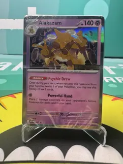 Pre Release Alakazam Mega Evolution Build & Battle Pokemon Deck Sealed - Image 1
