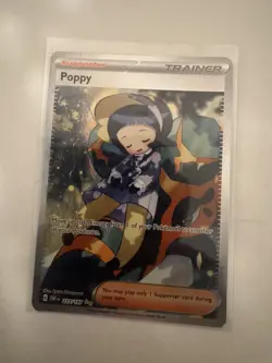 Pokemon TCG Poppy Sv03: Obsidian Flames 227/197 Holo Special Illustration Rare - Image 1