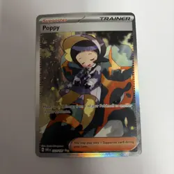 Poppy 227/197 Full Art Special Illustration Rare Obsidian Flames Pokemon TCG - Image 1