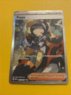 Pokemon TCG Poppy Sv03: Obsidian Flames 227/197 Holo Special Illustration Rare - Image 1