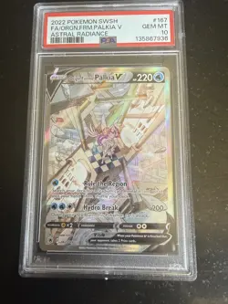 Origin Forme Palkia V PSA 10 - 167/189 - Alt Art - Astral Radiance - Pokemon - Image 1