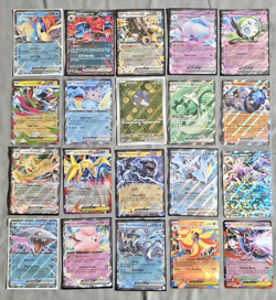 40 Pokemon EX Card Lot - English EX/V/IR - NM/M - No Duplicates - Image 3