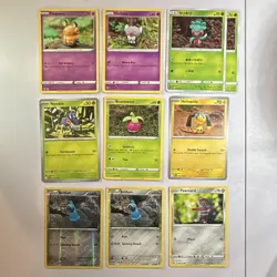 Dedenne + Gothita + Nymble + Bounsweet 9-Card YUKA MORII Lot Pokemon TCg - Image 1