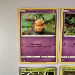 Dedenne + Gothita + Nymble + Bounsweet 9-Card YUKA MORII Lot Pokemon TCg - Image 2