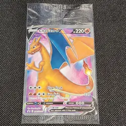 Charizard V - SWSH050 - Black Star Promo - Pokemon Card - SEALED - Image 1