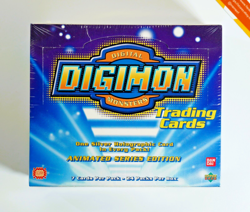 Digimon Booster Box Animated Series Edition Trading Cards Sealed 1999 English - Image 1