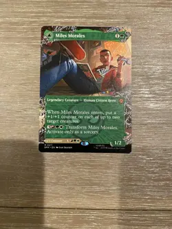 🔮 MTG: Miles Morales 0211 (Borderless) Marvel's Ultimate Spider-Man Regular - Image 2