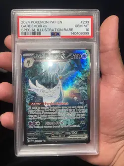 Pokemon 2024 Paldean Fates Gardevoir ex 233/091 SIR Holo PSA 10 - Image 2