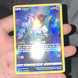 The Pokemon Company Mew GG10/GG70 Crown Zenith Galarian Gallery Holo Full Art - Image 1