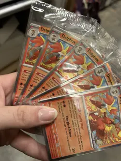 POKEMON CHAOS RISING STAFF PROMO SET OF FOUR CARDS SEALED - Image 1
