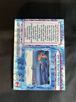 2000 Topps Pokemon The Movie 2000 Off To Save The World- Rainbow Foil #48 -NM/LP - Image 2