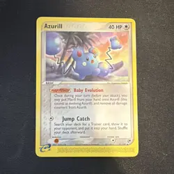 Pokemon EX Sandstorm Azurill 31/100 Near Mint - Image 1