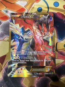 Pokemon TCG Yveltal EX Ultra Rare Holo XY150a Black Star Promo lightly played - Image 2