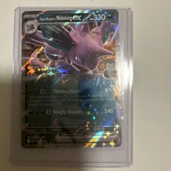 Pokemon TCG Team Rockets Nidoking Ex Black Star Promo SVP 217 Destined Rivals - Image 1