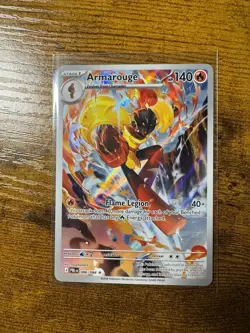 Pokemon TCG Armarouge 086/084 Illustration Rare Pitch Black - Image 1