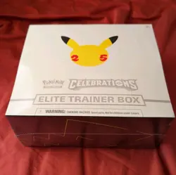 Pokemon Celebrations Elite Trainer Box ETB NEW Sealed 820650809439 - Image 1