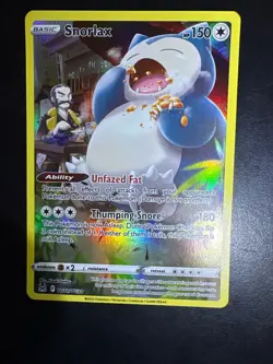 Snorlax TG10/TG30 Holo Lost Origin Trainer Gallery Pokemon NM - Image 1