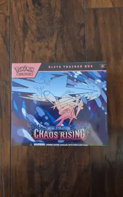 Pokemon TCG Chaos Rising Elite Trainer Box ETB Mega Evolutions Sealed - Image 1