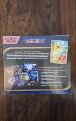 Pokemon TCG Chaos Rising Elite Trainer Box ETB Mega Evolutions Sealed - Image 2