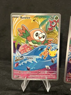 First Partner Illustration Collection Series 1 Gen 7 Alola Starters Pokemon TCG - Image 4