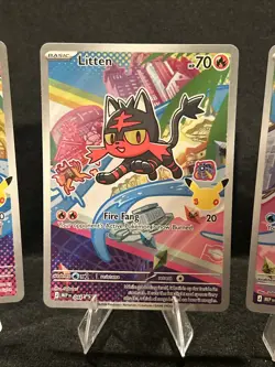 First Partner Illustration Collection Series 1 Gen 7 Alola Starters Pokemon TCG - Image 5