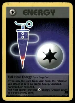 FULL HEAL ENERGY - 81/82 Uncommon Team Rocket Pokemon Unlimited MP - Image 1