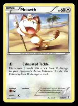 Meowth 53/83 Generations NM/M Pokemon - Image 1