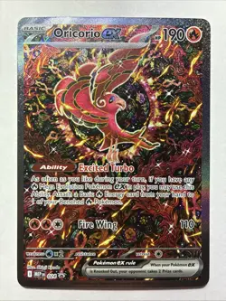 Oricorio ex - 24/024 - Mega Evolution Promo - Holo Rare - Pokemon TCG - NM 14L1 - Image 1