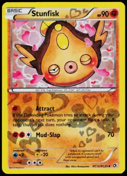 Stunfisk RC12/RC25 Legendary Treasures: Radiant Collection - Holo Pokemon LP - Image 1