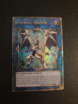 Firewall Dragon (Quarter Century Secret Rare) TN23-EN008 (QCR) - Image 1