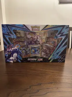 Pokemon TCG Rapid Strike Urshifu VMAX Premium Collection Box - Factory Sealed - Image 1