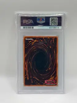 2015 Yugioh! Legendary Magician of Dark WSUP-EN052 Secret Rare PSA 10 GEM MINT - Image 2