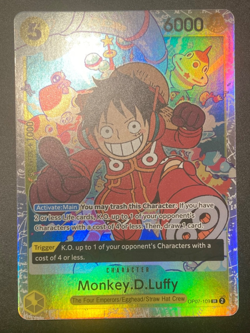 One Piece TCG | Monkey.D.Luffy | OP07-109 | SR | NM | English - Image 1