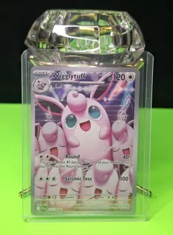 Wigglytuff 105/094 Illustration Ultra Rare Phantasmal Flames Pokemon Card NM/M - Image 1