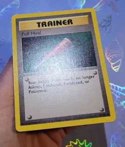 Full Heal 82/102 Base Set 1999 Pokemon Card NM - Image 4
