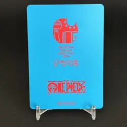 Monkey D. Luffy Japanese One Piece Natsucomi 2026 Metallic Card Weekly Jump - Image 2