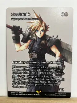 Cloud Strife - Najeela, the Blade-Blossom (Showcase) Final Fantasy: Through the - Image 1