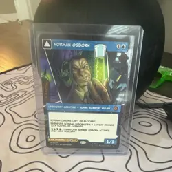 Magic: The Gathering UB Marvel Norman Osborn & Green Goblin Lot 2 (M0220/0221) - Image 1