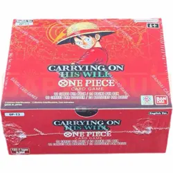 One Piece Card Game Carrying On His Will OP-13 Booster Box English Sealed - Image 1
