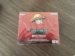 One Piece Card Game Carrying On His Will OP-13 Booster Box Sealed English - Image 1