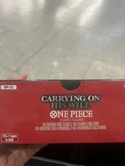 One Piece Card Game Carrying On His Will OP-13 Booster Box UNSealed English - Image 4