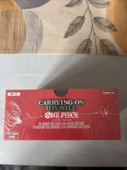 One Piece Card Game Carrying On His Will OP-13 Booster Box English Sealed - Image 3