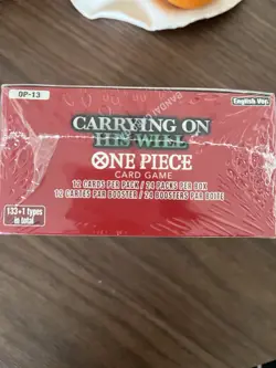 One Piece Card Game Carrying On His Will OP-13 Booster Box Sealed English - Image 3