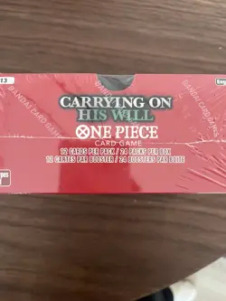 One Piece Card Game Carrying On His Will OP-13 Booster Box Sealed English - Image 4