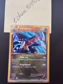 Garchomp 120/116 Plasma Freeze Secret Rare Holo LP - Image 1