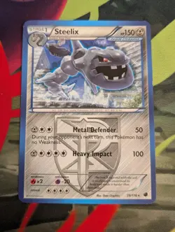 Steelix 79/116 Rare Plasma Freeze NM - Image 1