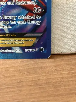 Deoxys EX (Team Plasma) (Full Art) 111/116 Plasma Freeze Holo DMG - Image 3
